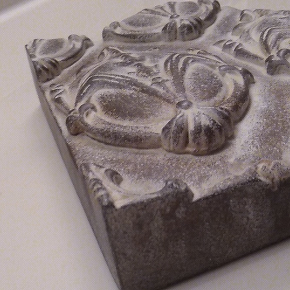 GOTHIC *Signed bisque iron, Atlantis Tile, like Sid Dickens. *Rare & Retired - Picture 7 of 13